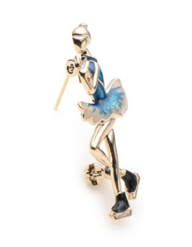 Pin's Skating Girl