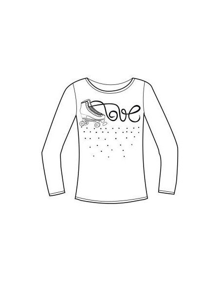 TShirt ML  Roller Love