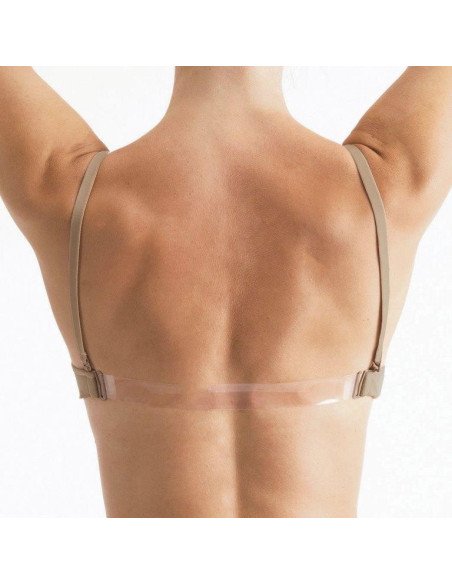 Bretelles transparentes