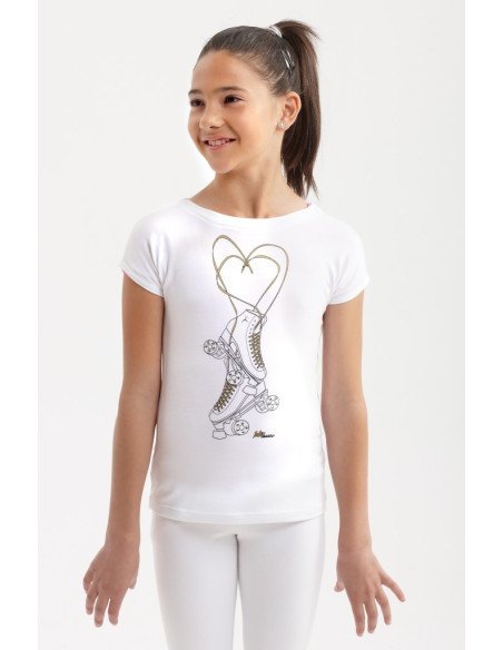 TShirt skating Roller 