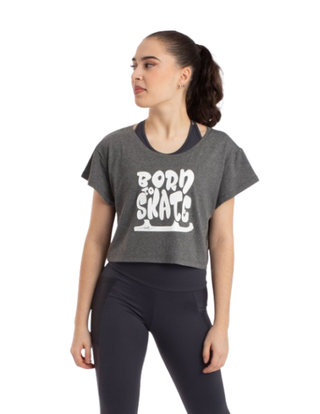 T Shirt Crop Ice DAVINIA