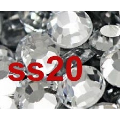 Strass Hot Fix Crystal ss20