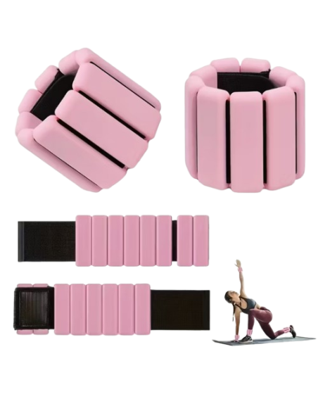 Poids réglables pour poignets ou chevilles