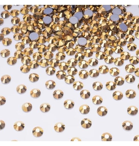 Strass Hot Fix ss16 Gold