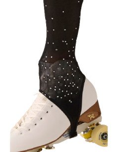 Stirrup Tight 50 den with metallic cascade-style design 2